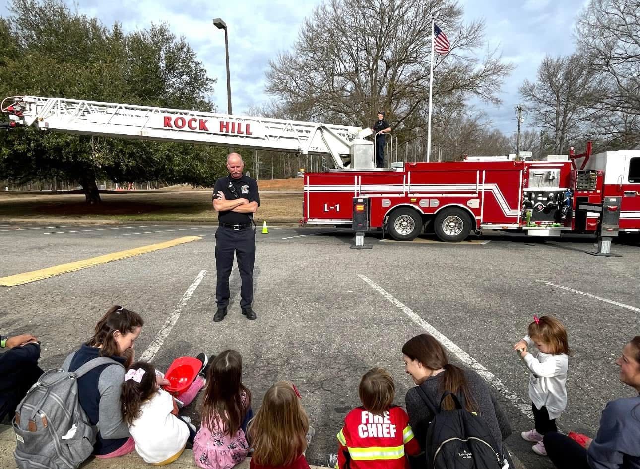 Local Fire Department Visit for an Educational Program